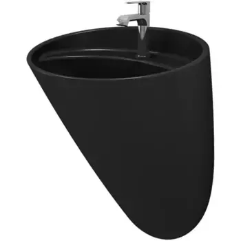 Подвесная раковина Ambassador Queen 54 черная матовая