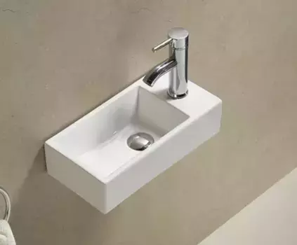 Подвесная раковина Gid 40.5 N9270L левая белая