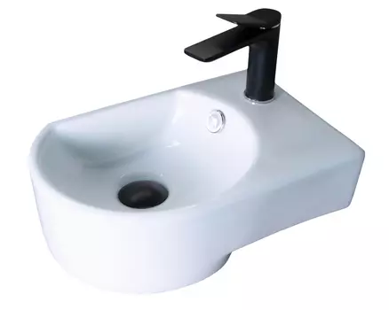 Подвесная раковина Gid 41 N9273L левая белая