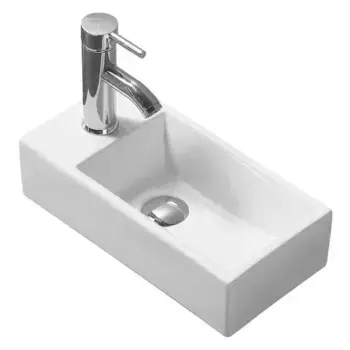 Подвесная раковина Melana 41х21 белая