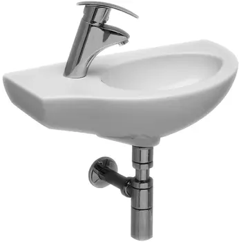 Подвесная раковина Serel Friendly 57 левая белая