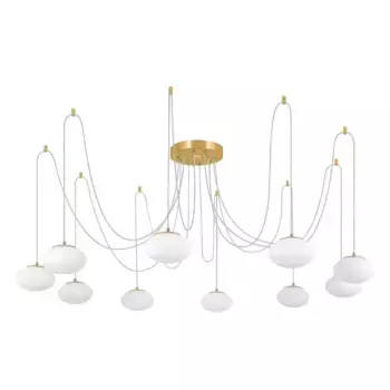 Подвесная светодиодная люстра Citilux Atman Smart CL226A093