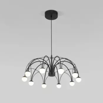 Подвесная светодиодная люстра Eurosvet Ragno 90034/10 LED черный