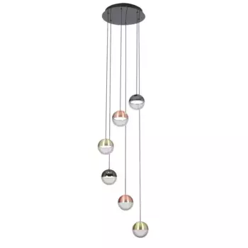 Подвесная светодиодная люстра Favourite Luna 4371-6P