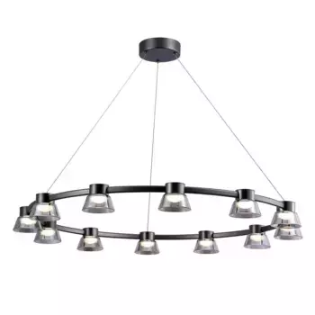 Подвесная светодиодная люстра Favourite Twix 4247-12P