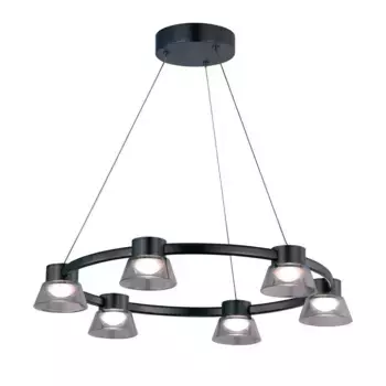 Подвесная светодиодная люстра Favourite Twix 4247-6P