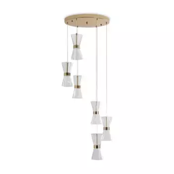 Подвесная светодиодная люстра Freya Dress FR5438PL-L37G