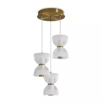 Подвесная светодиодная люстра Freya Koil FR6136PL-L18BT