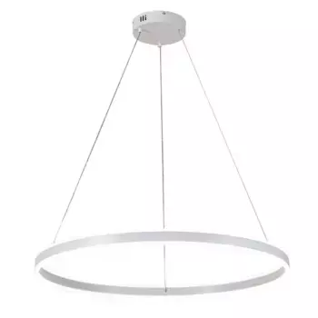 Подвесная светодиодная люстра Indigo Galass 14001/1P White V000035L