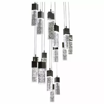 Подвесная светодиодная люстра Kink Light Аква 08510-15А,02(4000K)