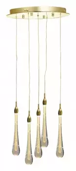 Подвесная светодиодная люстра Kink Light Асмер 07860-5A,33