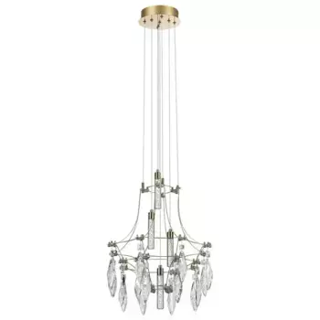 Подвесная светодиодная люстра Odeon Light Exclusive Classic Flamenco 7000/35L