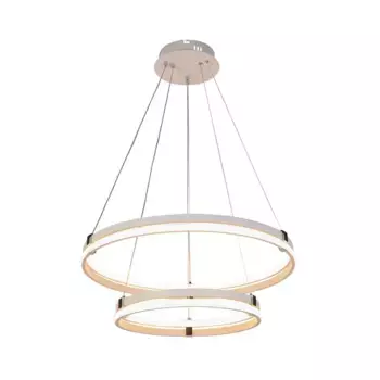 Подвесная светодиодная люстра Profit Light 6038/2 WHT+CHR