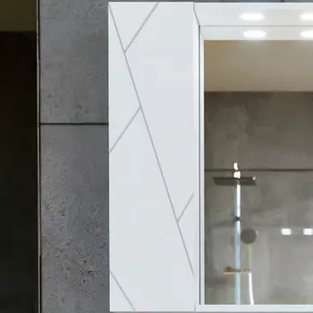 Подвесной шкаф Бриклаер Кристалл 20 белый (4627125416040)