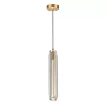 Подвесной светильник Belfast Gibson 6133-1 BR CL