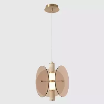 Подвесной светильник Crystal Lux AMARILLO SP12W LED BRASS