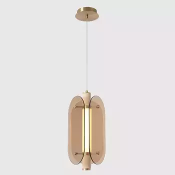 Подвесной светильник Crystal Lux AMARILLO SP18W LED BRASS