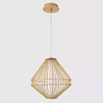 Подвесной светильник Crystal Lux CUADRA SP15W LED GOLD