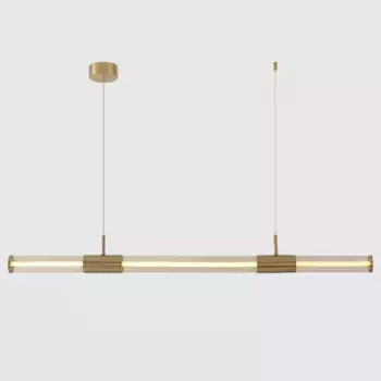 Подвесной светильник Crystal Lux LINEUP SP24W LED BRASS