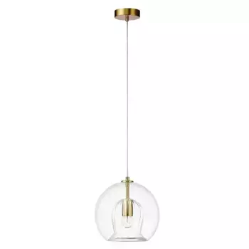 Подвесной светильник Crystal Lux Luisa SP1 Brass/Transparent