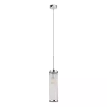 Подвесной светильник Crystal Lux Tadeo SP1 D100 Chrome/Transparente