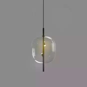 Подвесной светильник Delight Collection 10018P/1 black/clear