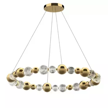 Подвесной светильник DeLight Collection Elliot Diamante MD21001002-1F gold