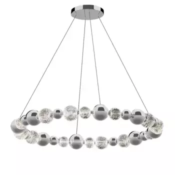 Подвесной светильник DeLight Collection Elliot Diamante MD21001002-1F chrome