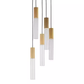 Подвесной светильник Delight Collection Flume MD2045-5A ant.brass