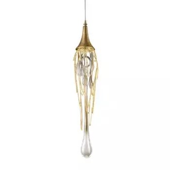 Подвесной светильник Delight Collection Goddess Tears P68009S-1G gold