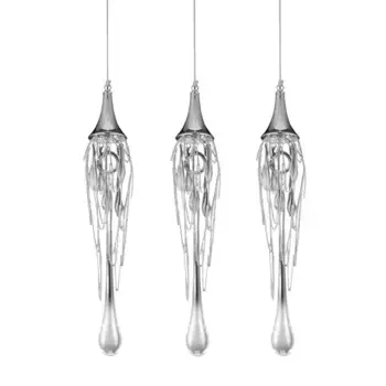 Подвесной светильник Delight Collection Goddess Tears P68009L-3 chrome