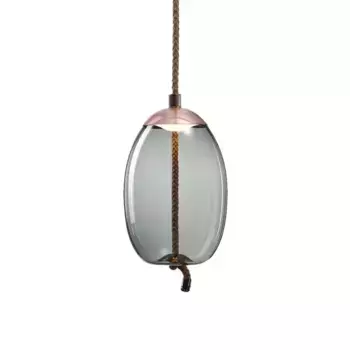 Подвесной светильник Delight Collection Knot 9966P/A copper/blue