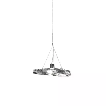 Подвесной светильник DeLight Collection Manta 2049P/D200 silver/clear