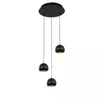 Подвесной светильник DeLight Collection MD21001034-3A black/gold