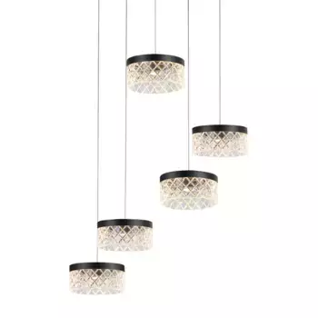 Подвесной светильник Delight Collection MD21020075 MD21020075-5A matt black