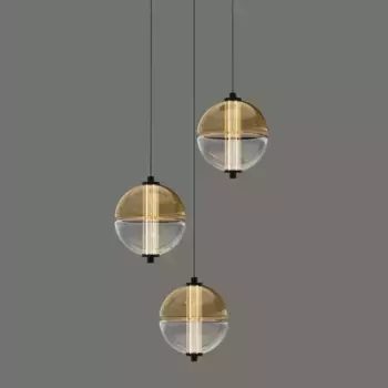 Подвесной светильник Delight Collection MD24022079-3A black/amber