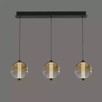 Подвесной светильник Delight Collection MD24022079-3B black/amber