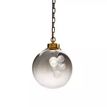 Подвесной светильник Delight Collection Soap KG1148P brass/smoky