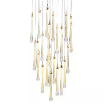 Подвесной светильник Delight Collection Teardrop OM801670-25-G