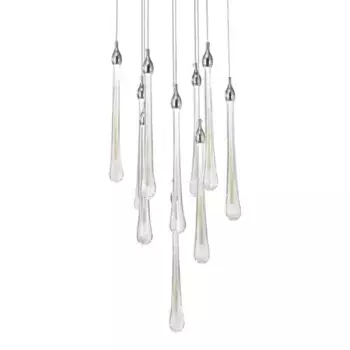 Подвесной светильник Delight Collection Teardrop OM801670-10-CH
