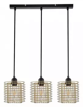 Подвесной светильник Escada Grid 10190/3S Gold