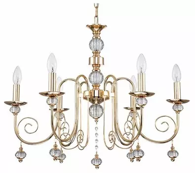 Подвесной светильник Escada Shine 678/6PL Gold