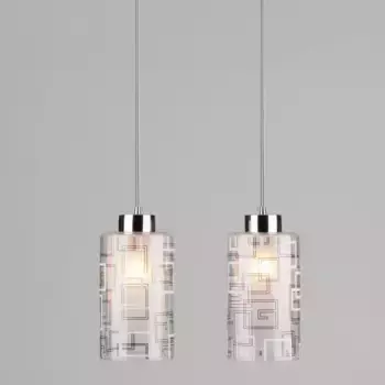 Подвесной светильник Eurosvet 50002/2 хром