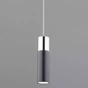 Подвесной светильник Eurosvet 50135/1 LED хром/черный