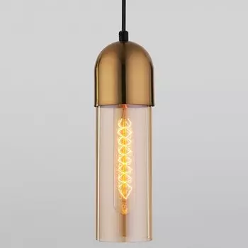 Подвесной светильник Eurosvet Airon 50180/1 янтарный