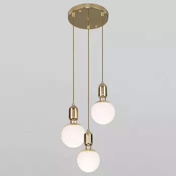 Подвесной светильник Eurosvet Bubble 50151/3 золото
