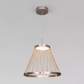 Подвесной светильник Eurosvet Cesta 40016/1 LED коричневый a069283