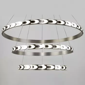 Подвесной светильник Eurosvet Chain 90163/3 сатин-никель 160W