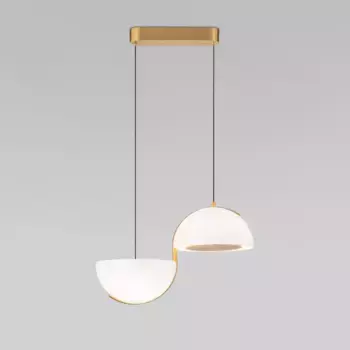 Подвесной светильник Eurosvet Emisfero 50083/2 LED золото a069299