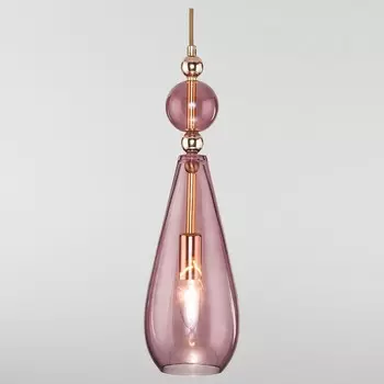 Подвесной светильник Eurosvet Ilario 50202/1 дымчатый